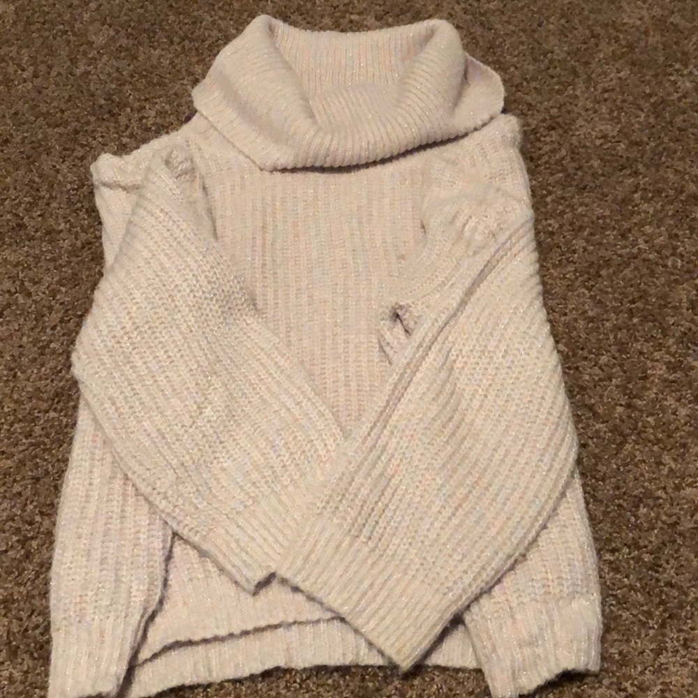 Slouchy Sparkle Sweater 👗